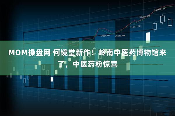 MOM操盘网 何镜堂新作！岭南中医药博物馆来了，中医药粉惊喜